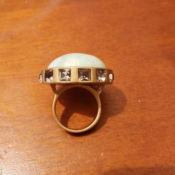 Lia Sophia blue / teal ring - Picture 7 of 7